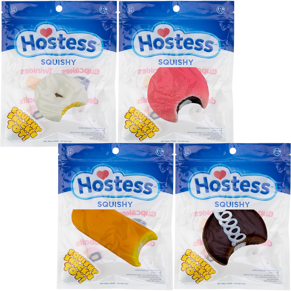 Hostess Squishy Snacks 4in (12pcs)
