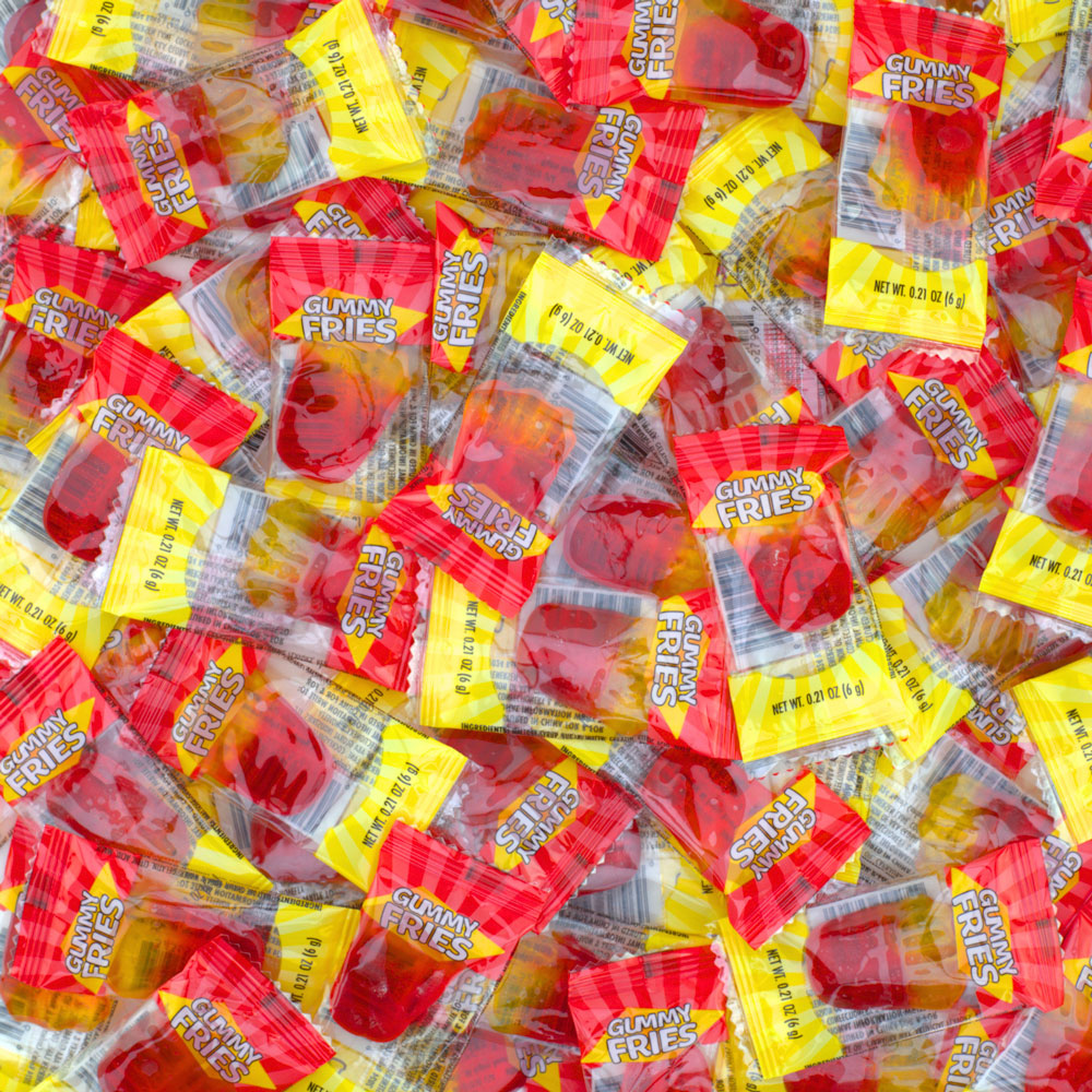 Gummy Fries Bulk Bag (200pcs)