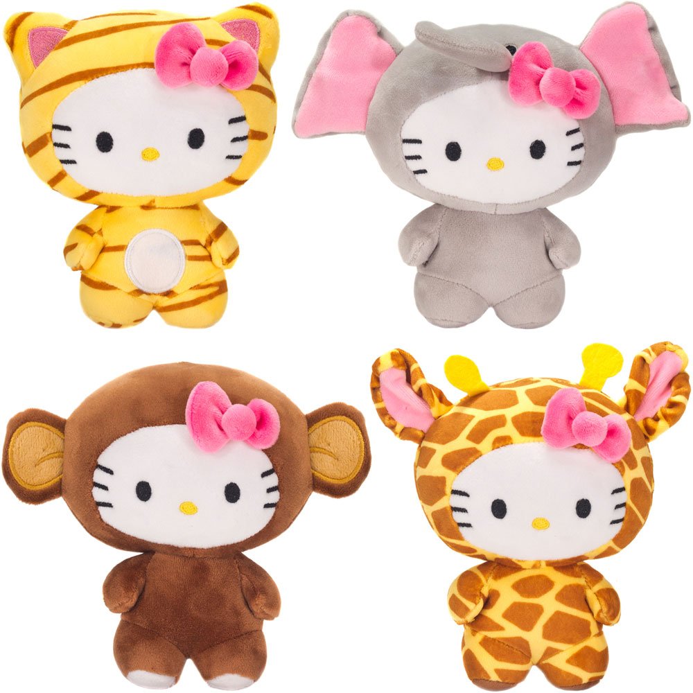 Hello Kitty® Animal Disguise Plush 6in Asst