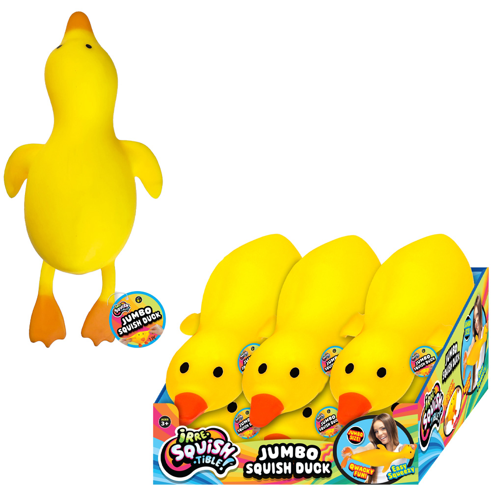 Jumbo Squish Duck 11in (6pcs)