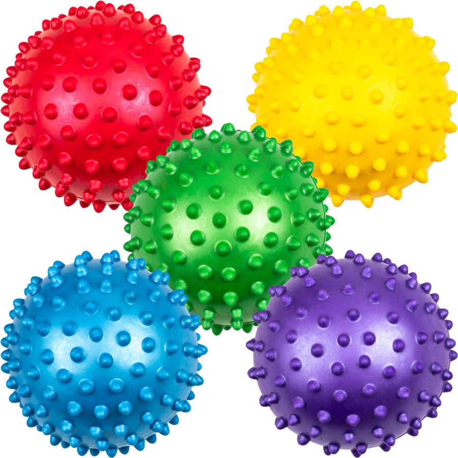 3in Inflated Assorted Knobby Balls (288pcs)