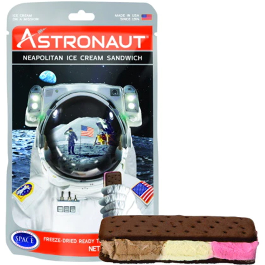 Astronaut Neopolitan Ice Cream Sandwich 1oz (ea)