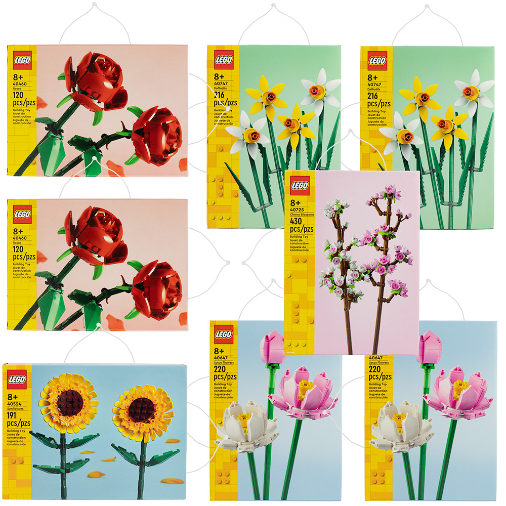 Hanging LEGO® Botanical $18avg Kit (8pcs)