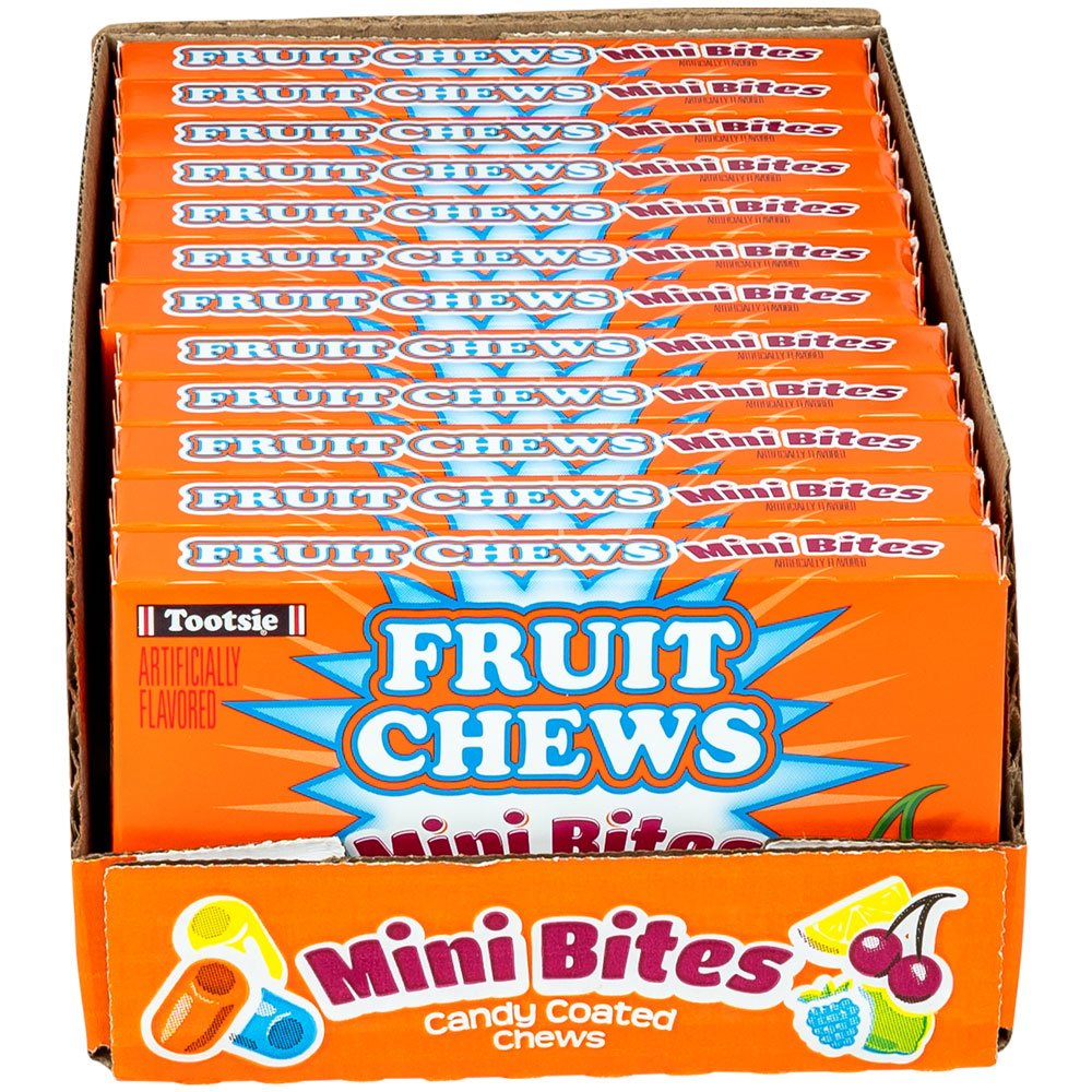 Tootsie® Fruit Chews Mini Bites Theater Box (12ct)