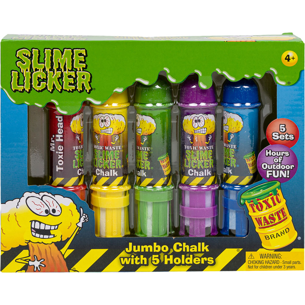 Slime Licker® Jumbo Chalk 5pc Set (6pcs)