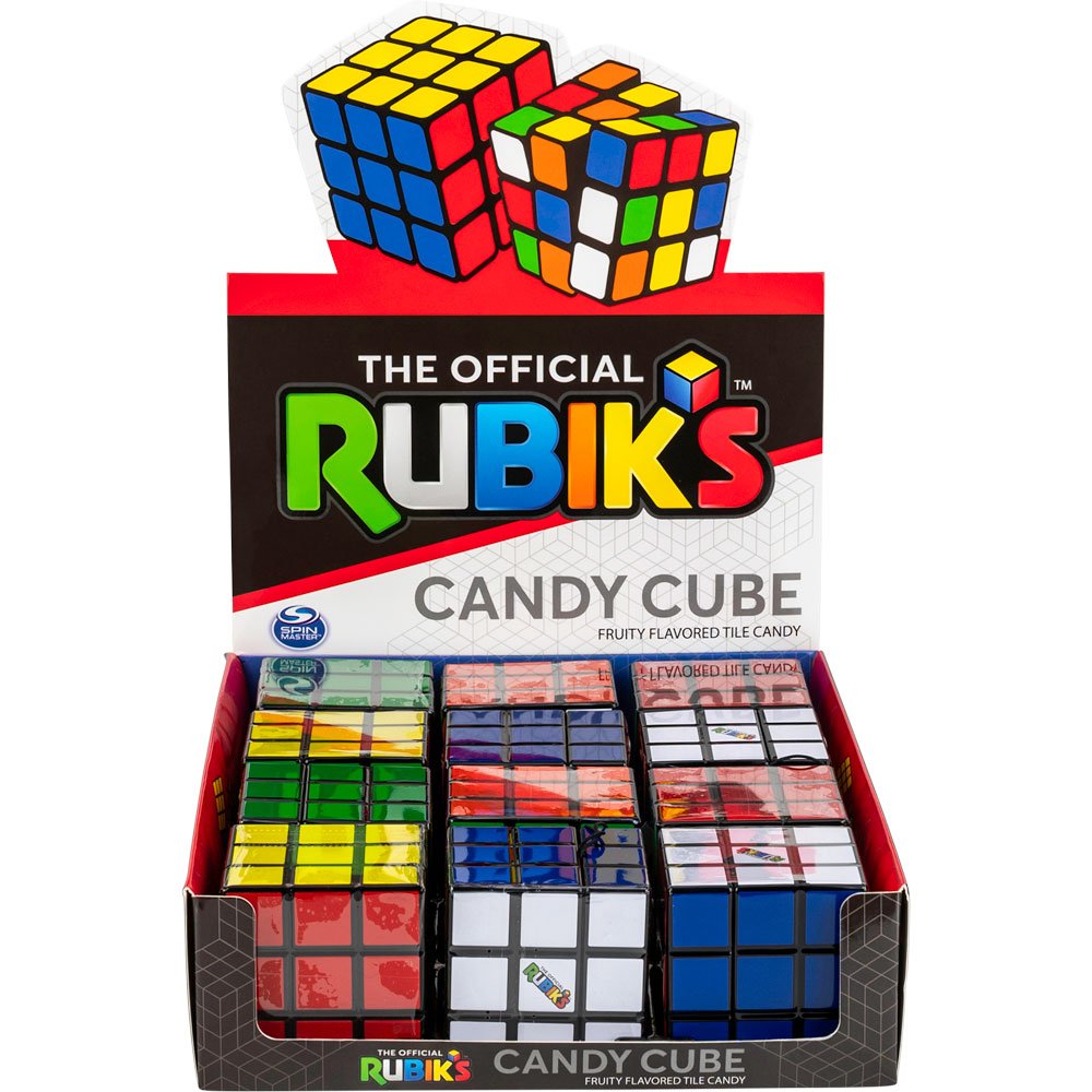 Rubiks Candy Cube Tin (12pcs)