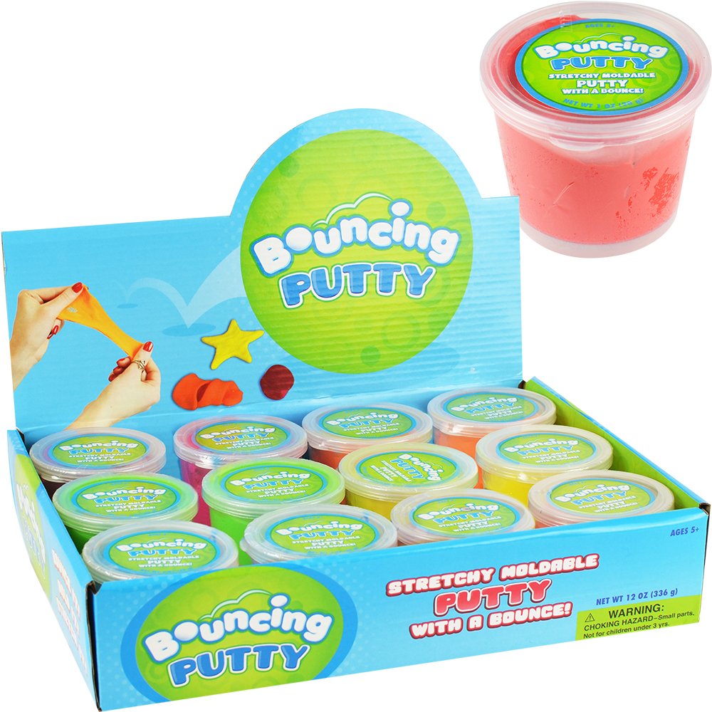 Large Bouncing Putty 1oz (12 pcs)