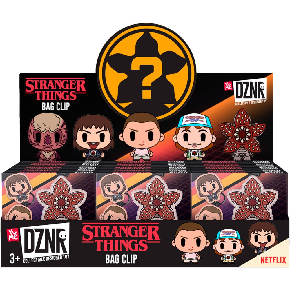 Stranger Things™ DZNR Bag Clip Blind Box (24pcs)