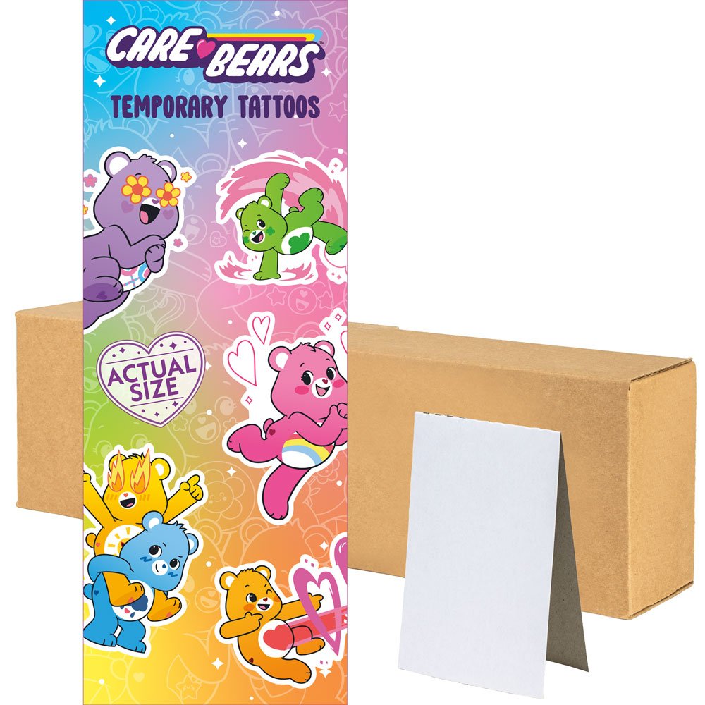 Care Bears™ Series 1 Tattoos in Folders - 300 per Box