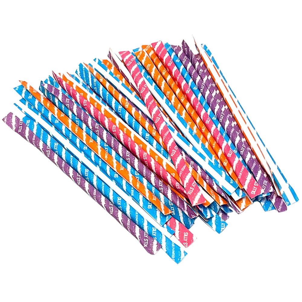 World Peg Bag Silly Stix Straws (24ct)