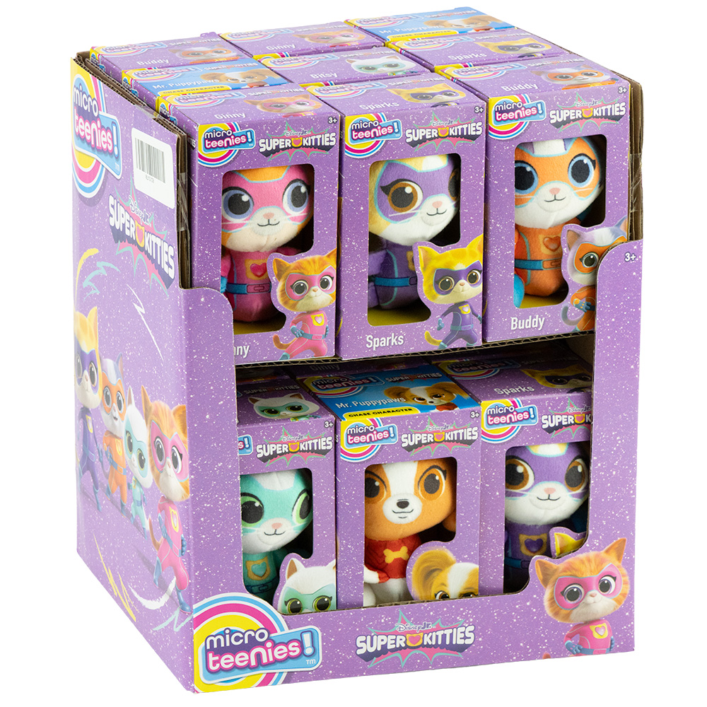 Micro Teenies™ Super Kitties Boxed 2.5in Asst (18pcs)