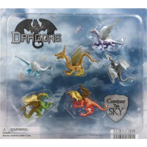 Dragon Figurines Display Front