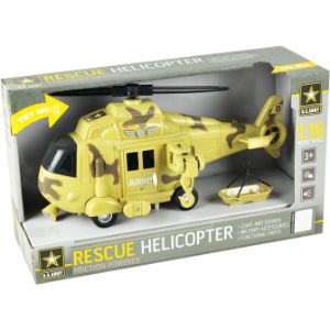 TY3455-U.S. Army Friction Helicopter with Sound & Light